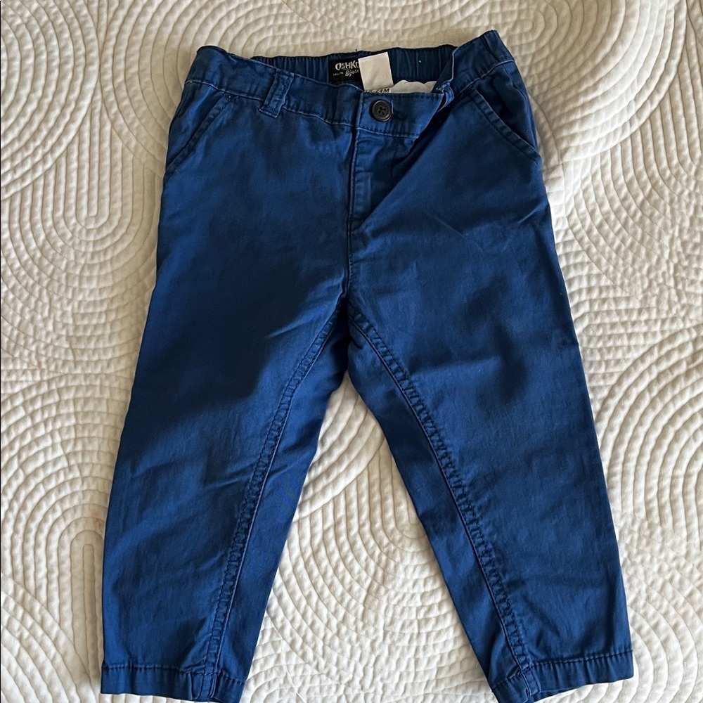 OshKosh B'gosh Toddler Boys Navy Blue Casual Pants